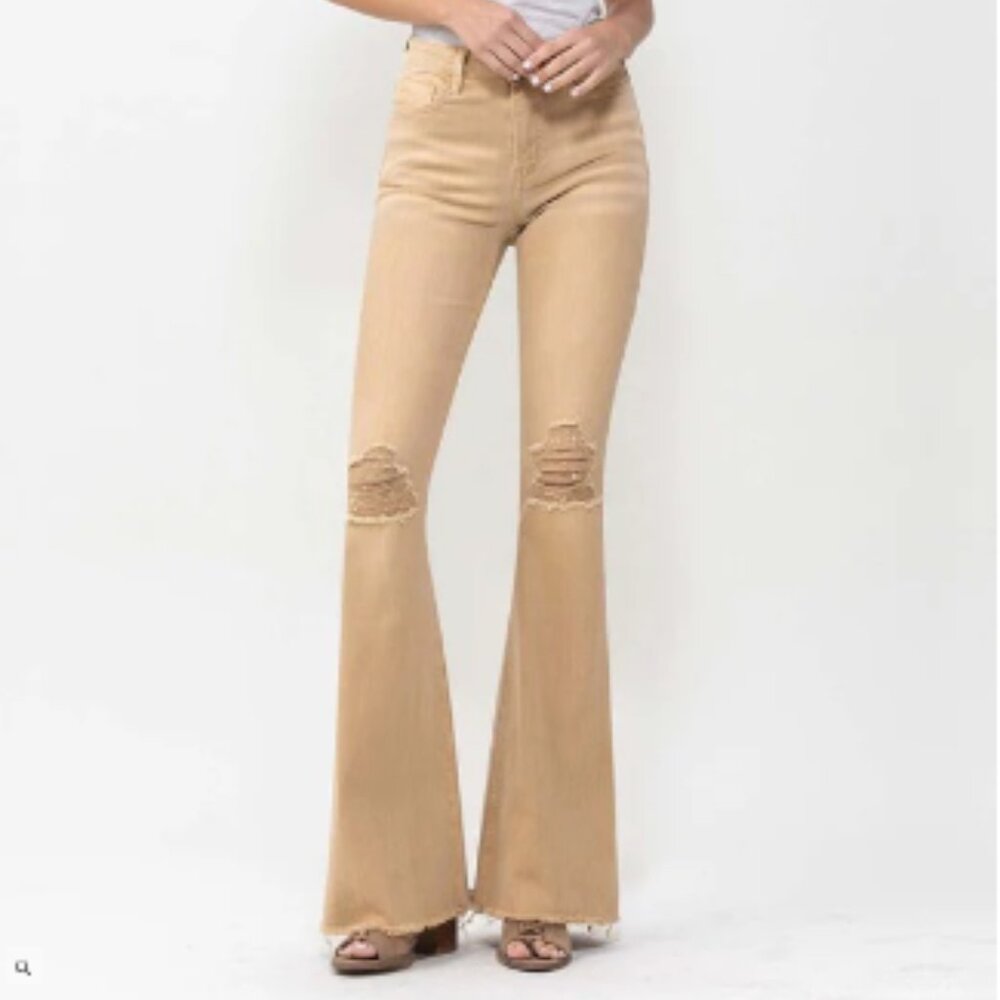 Vervet Bella High Rise Flare Jeans - "Dew Drop" I NWT ✨